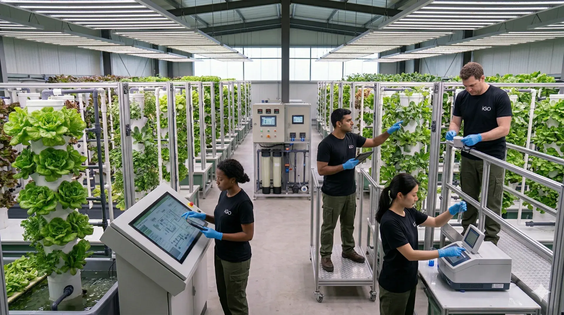 Indoor Vertical Farms